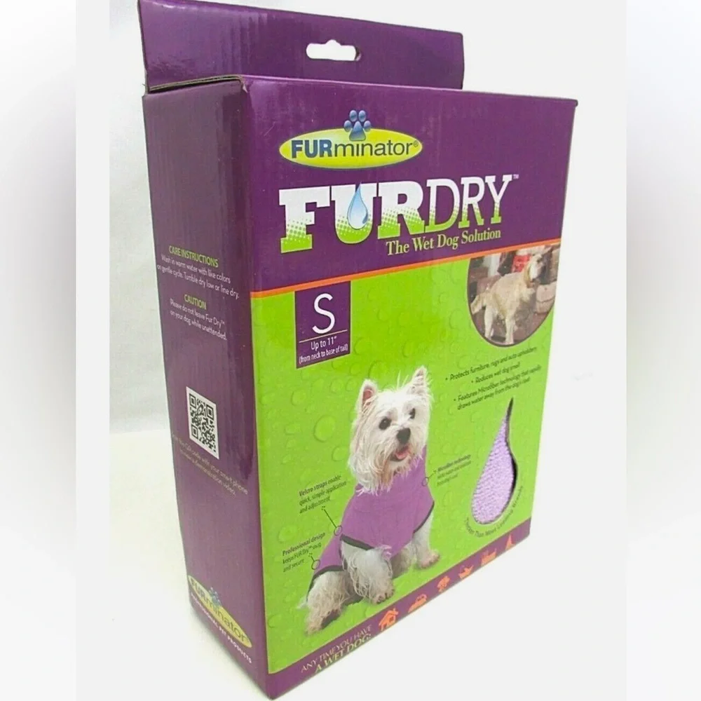 FURminator Purple Dog Grooming Tool